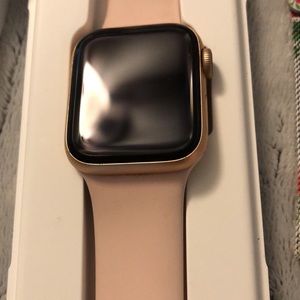 Apple Watch series 4 with accessories